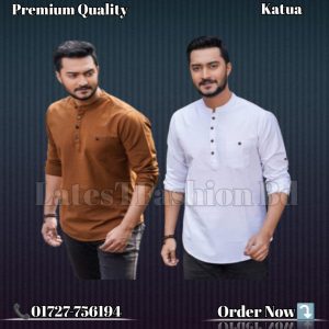 2 Pcs Long Sleeve Katua-White+ Benson