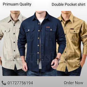 3 Pcs Full Sleeve Penel NDP-Navy blue+Cream+Kathali