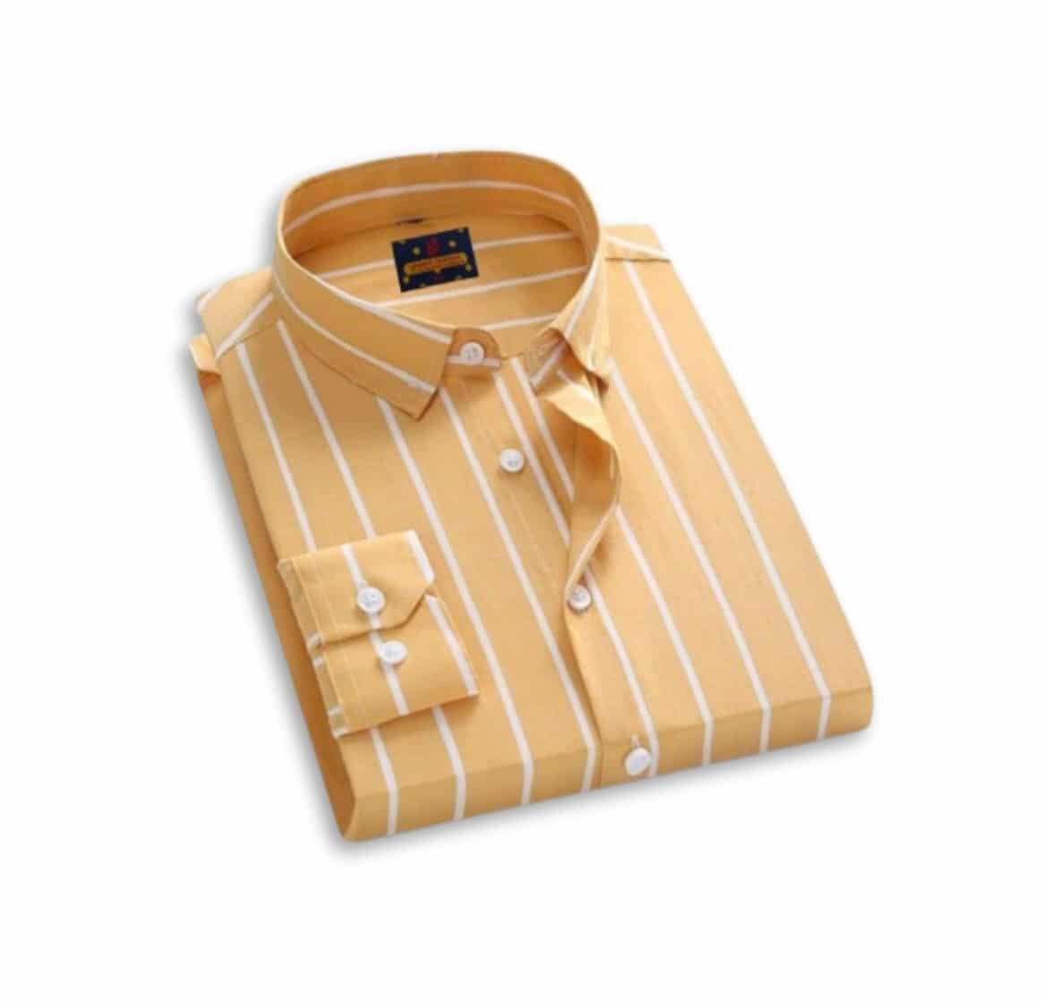 1 Pcs long sleeve Formal Check shirt for man