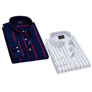 2 Pcs long sleeve Formal Check shirt for man