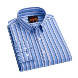 1 Pcs long sleeve Formal Check shirt for man