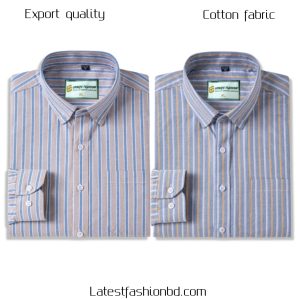 2 Pcs long sleeve Formal Check shirt for man
