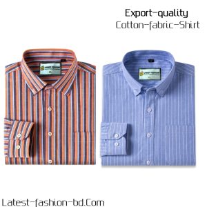 2 Pcs long sleeve Formal Check shirt for man