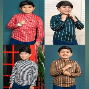 4 Pcs long sleeve katua for Boys