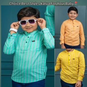 3 Pcs long sleeve katua for Boys