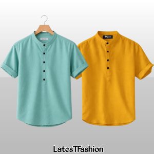 2 Pcs Half Sleeve Katua