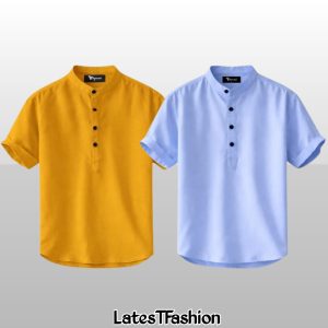 2 Pcs Half Sleeve Katua