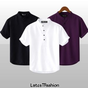 3 Pcs Half Sleeve Katua