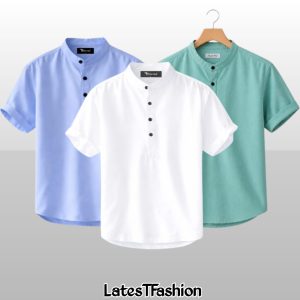 3 Pcs Half Sleeve Katua