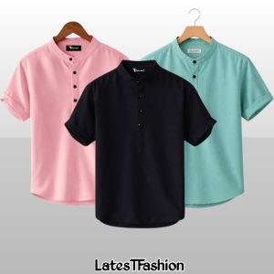 3 Pcs Half Sleeve Katua