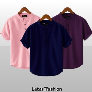 3 Pcs Half Sleeve Katua