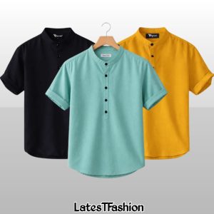 3 Pcs Half Sleeve Katua