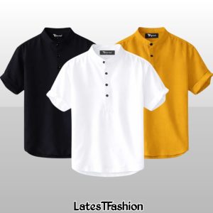 3 Pcs Half Sleeve Katua