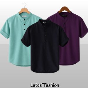 3 Pcs Half Sleeve Katua