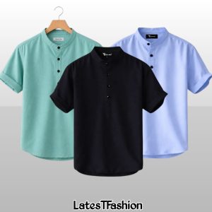 3 Pcs Half Sleeve Katua