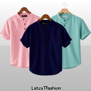 3 Pcs Half Sleeve Katua
