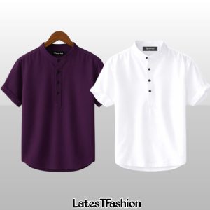 2 Pcs Half Sleeve Katua